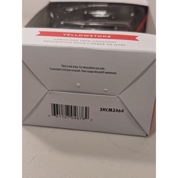 Hallmark "Yellowstone" Yellowstone Christmas Ornament 2024 Dutton Ranch Barn - Picture 4 of 4